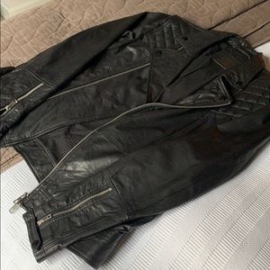 All Saints leather jacket